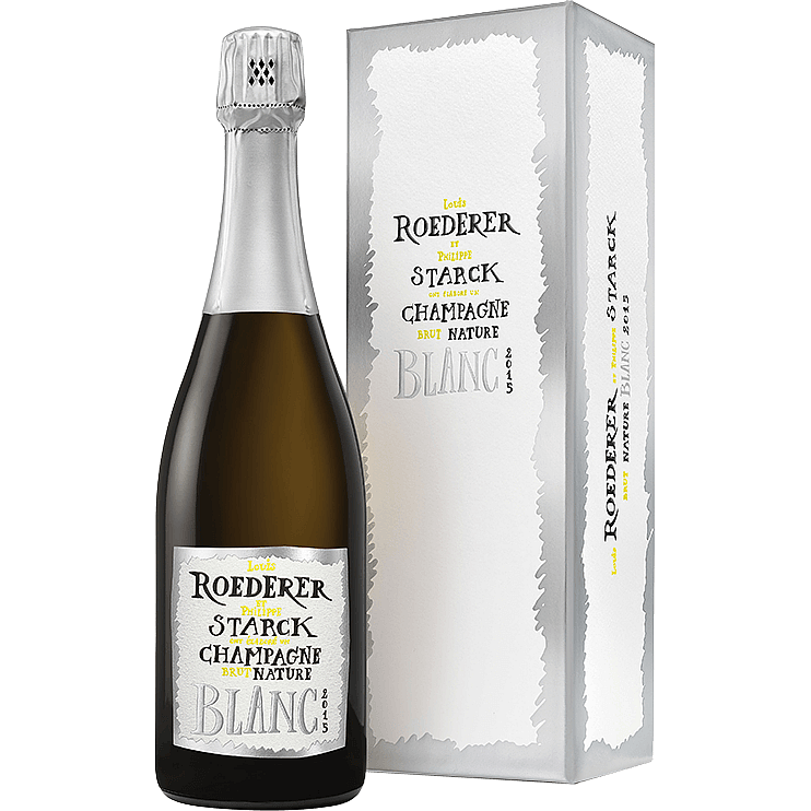 2015 Louis Roederer et Philippe Starck Brut Nature Champagne